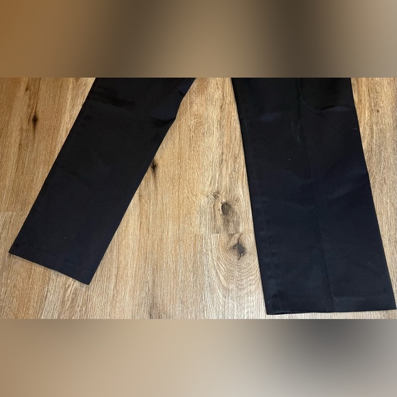 Perry Ellis Portfolio Black Men’s Dress Pants Flat Front Size 33x29 Business - Picture 6 of 10